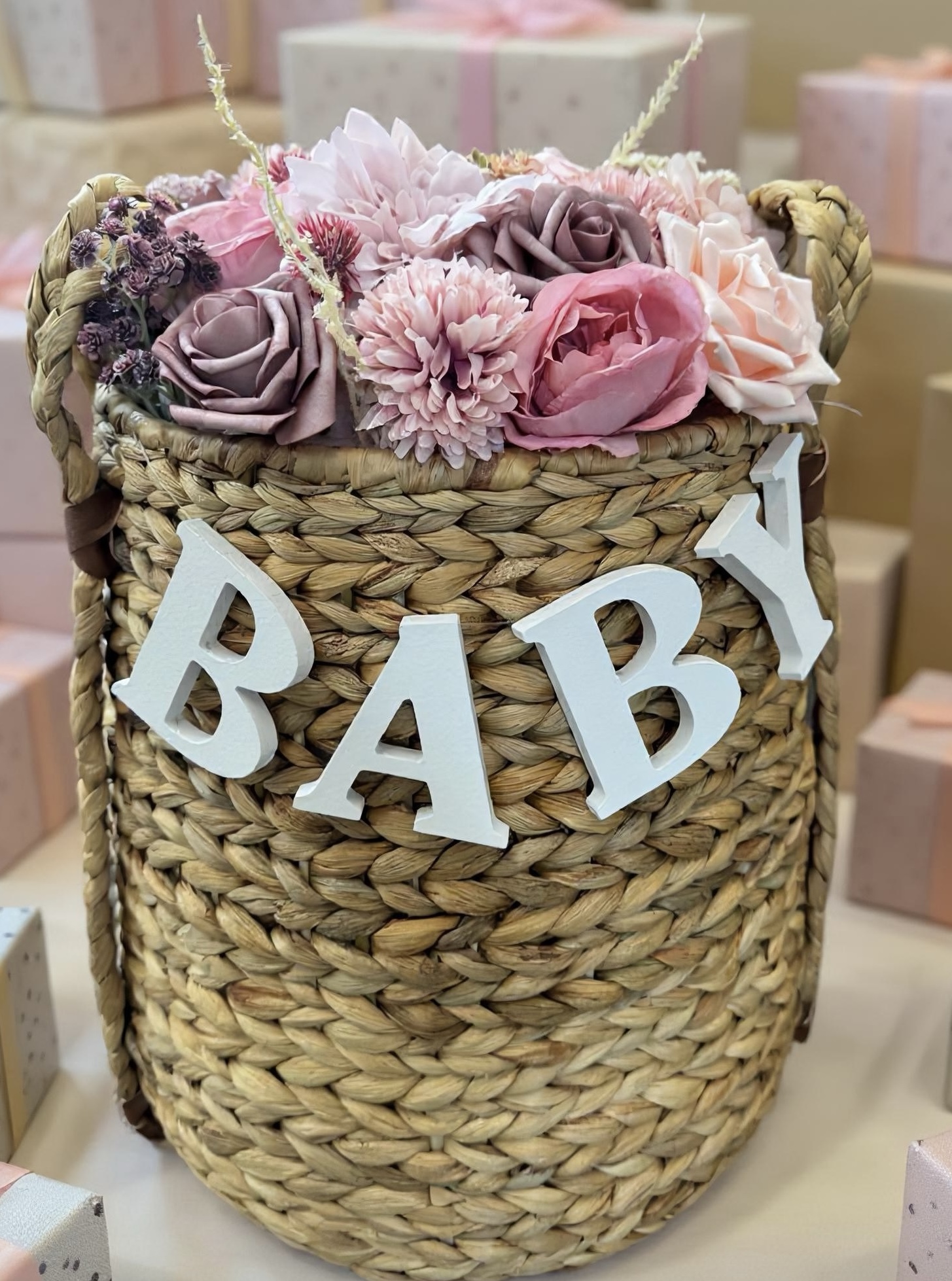 Celebration Baby Basket